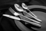 Tulip 6-Piece Essential Dining Set | Artisanal Stainless Steel Flatware - Image 2