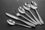 Tulip 6-Piece Essential Dining Set | Artisanal Stainless Steel Flatware - Image 5